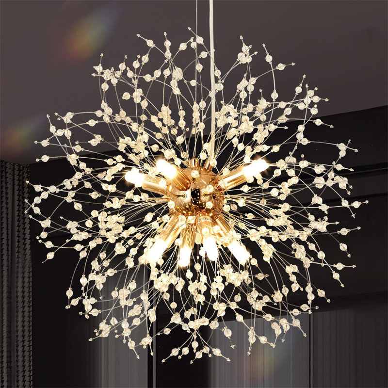 Chandelier, Gold