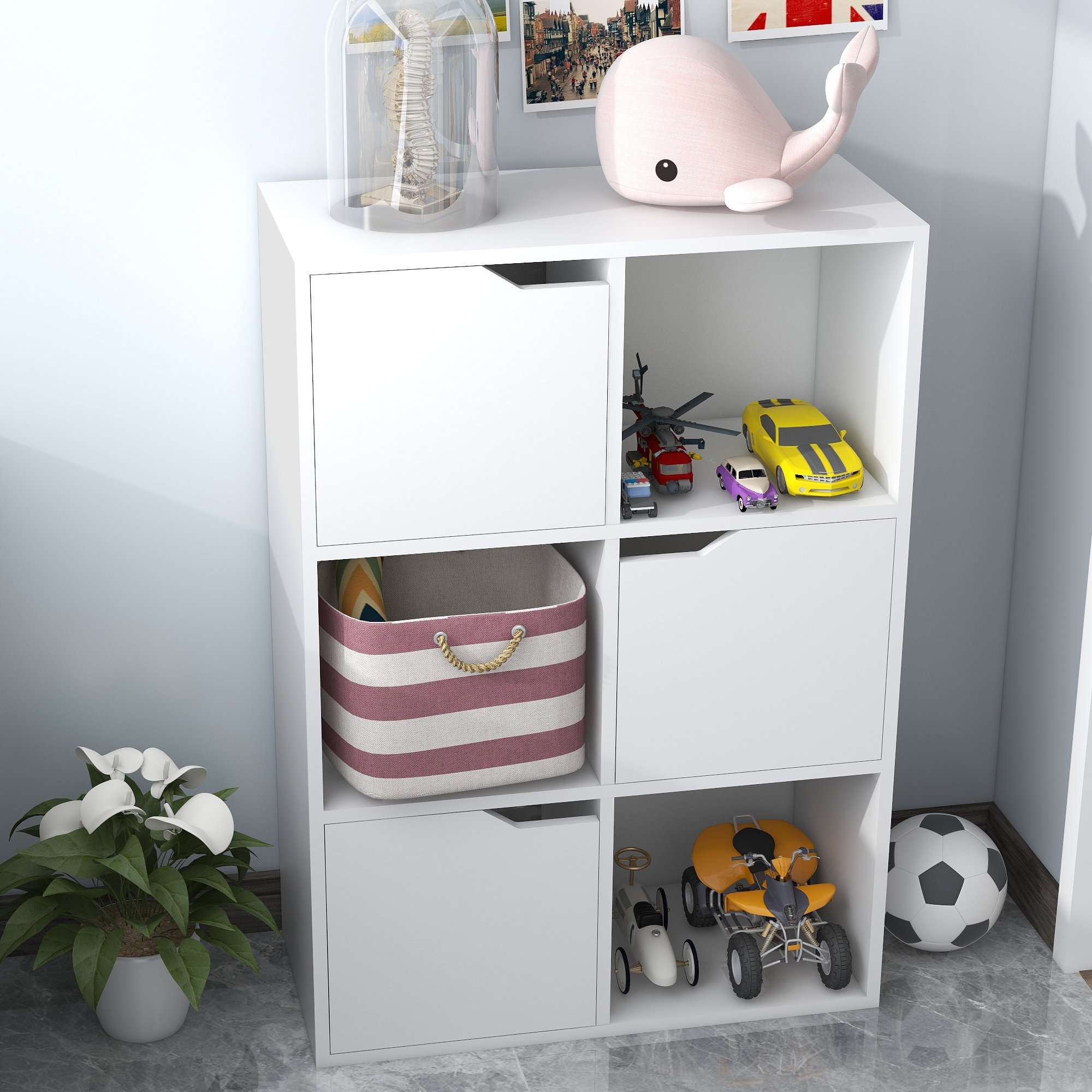 11 8 Cube Organizer Shelf White - Room Essentials™