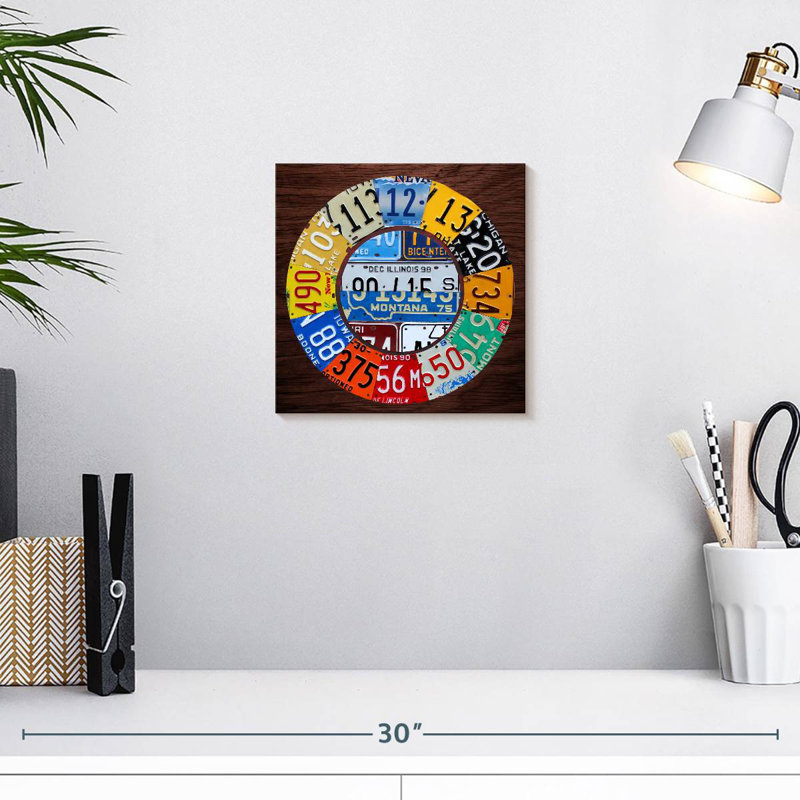 Kerner Clock Square, 10" H x 10" W