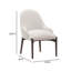 Chaise en chenille Glendale-290416663