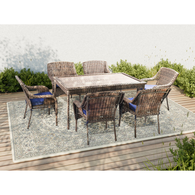  Ensemble repas 7 pièces Krikacy Cambridge