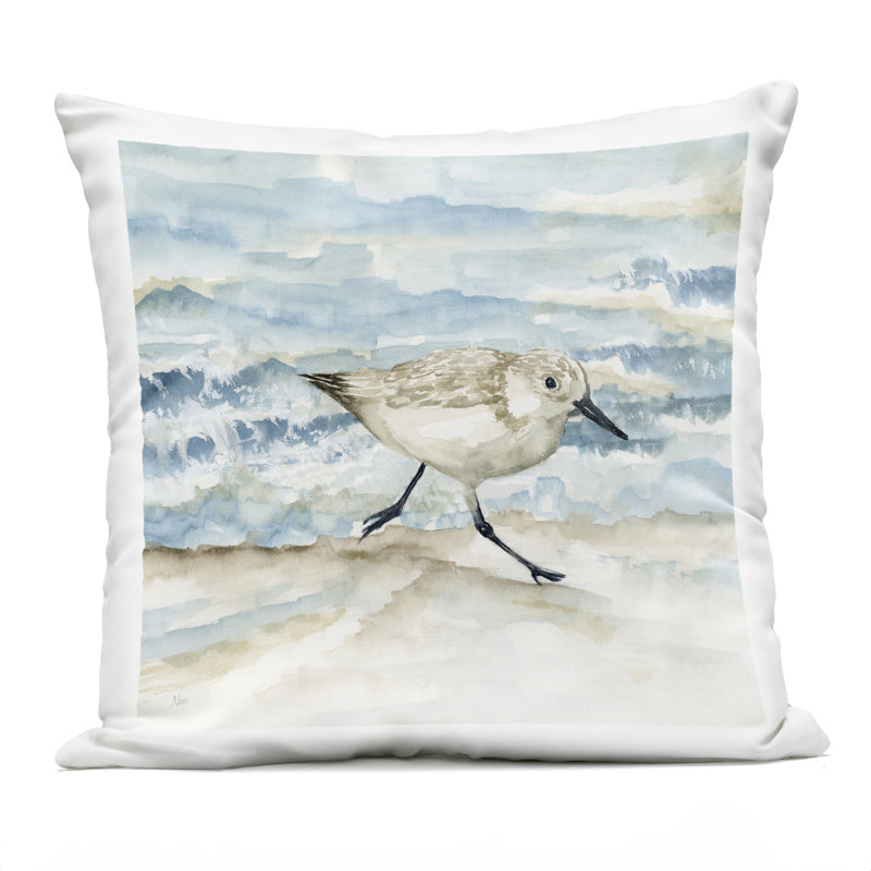 Coussin Sandpiper Stride Shore Design par Nan
