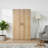 Oak Multi-Purpose Utility Storage Cabinet