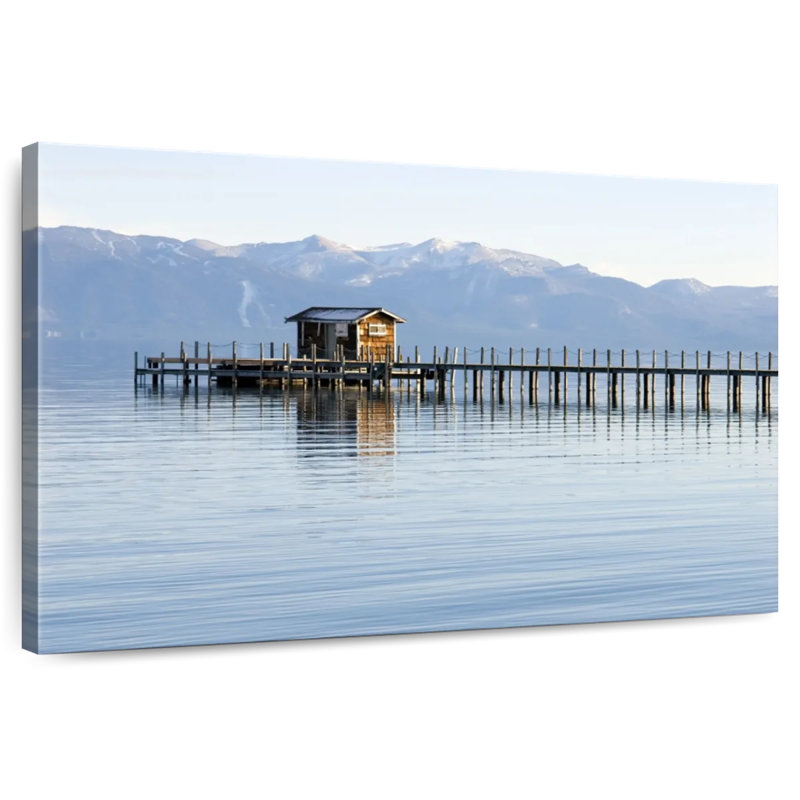 Chalet en bois Alvord Lake Tahoe, H 24 po x l 36 po