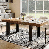 Rectangular Extendable Dining Table