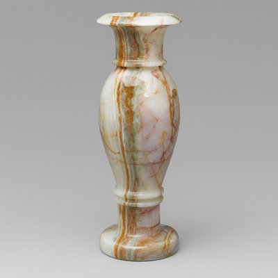 Banded Onyx Vase Pair 2