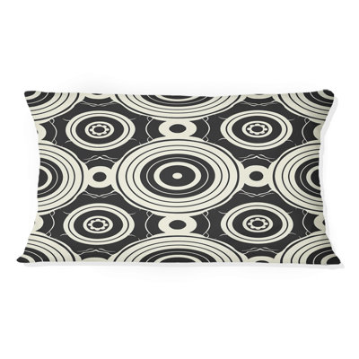 Coussin lombaire blanc Modern Octagon II - Modern