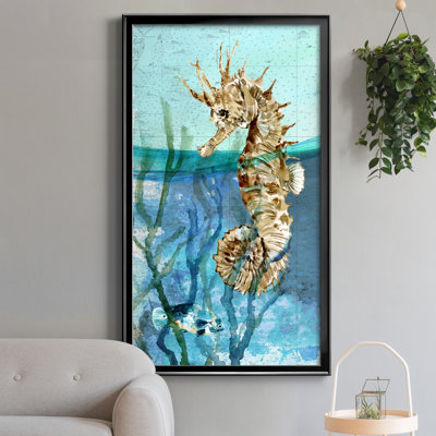 " Pacific Seahorse " Painting Print