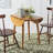 Antea Extendable Round Solid Wood Base Dining Table-994122117