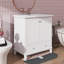 Armoire multifonctionnelle 30 po avec lavabo et base de meuble-lavabo avec portes et tiroir-1992405414