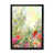 Impression noire sur toile encadrée sélectionné
