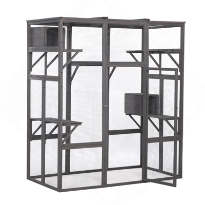 Très grande cage à chat