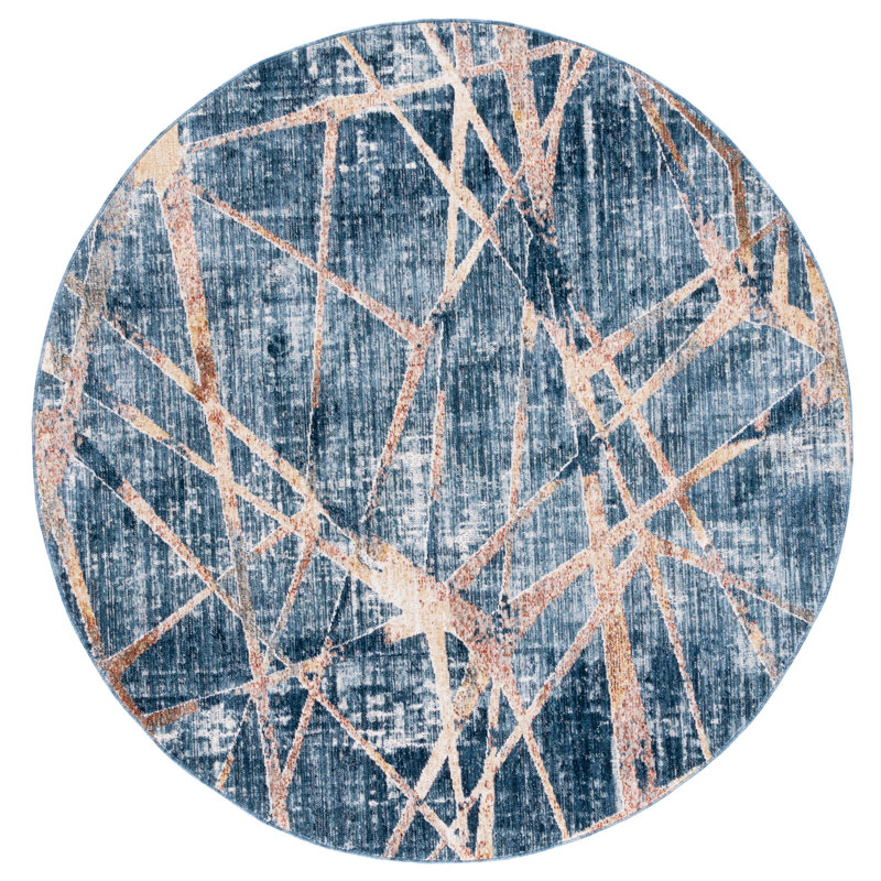 Olympia Performance Abstract Rug, Round 6'