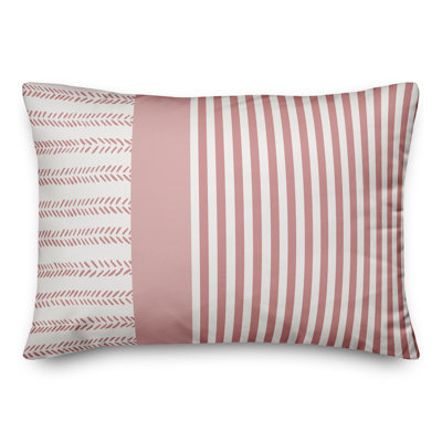 Linework Pattern 18 Outdoor Throw Pillow