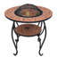 Esmeyer Mosaic Fire Pit Table 68 cm Ceramic-108351664