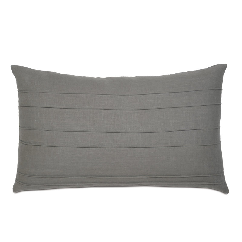 Arya Linen Bolster Pillow Cover & Insert
