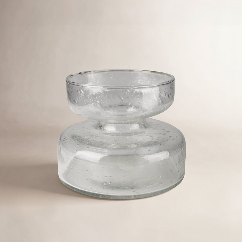 Vase en verre Jorah, Transparent