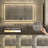 Wall Mount Anti-Fog Oversized Frameless Lighted Bathroom Mirror/ LED Bathroom Mirror-629676862-628156375