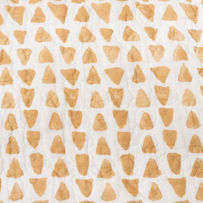 Natural Home Cotton Reversible Quilted Throw