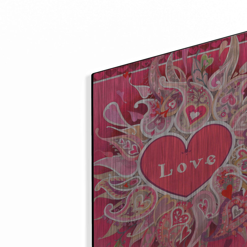 «Love» par David Galchutt, H 16 po x l 12 po