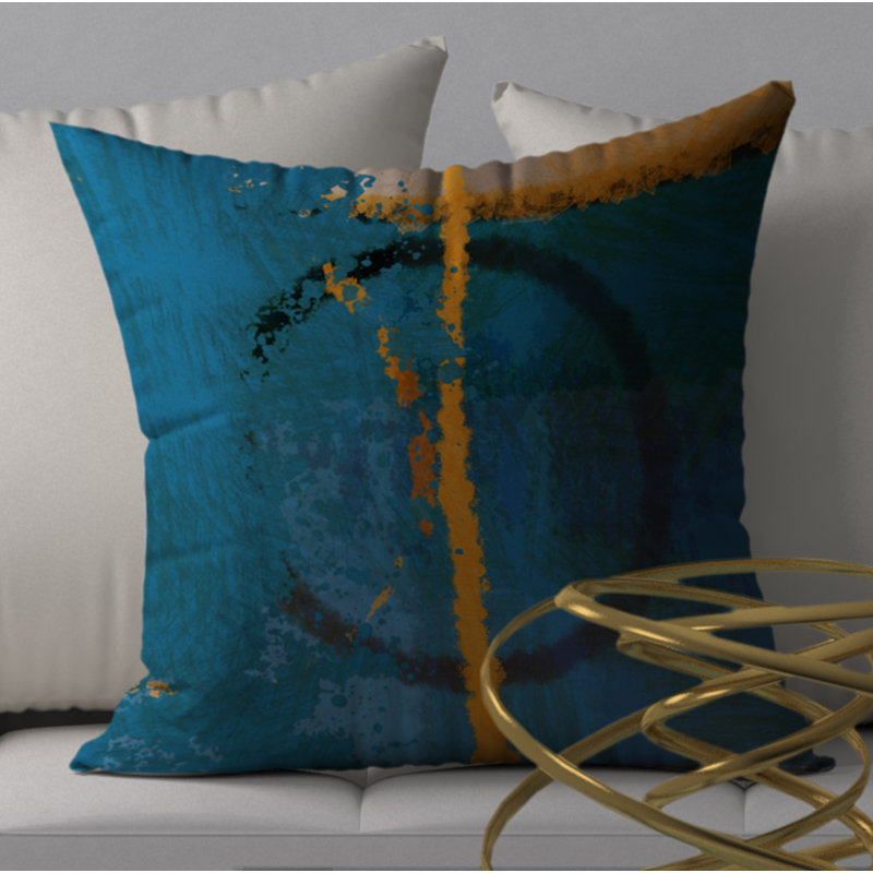 Reversible Throw Pillow, 20" x 20"