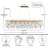 Modern K9 Raindrop Crystal Rectangular Tree Branches Chandeliers-2038005945-2038005947-2038005940