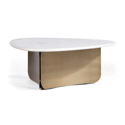 Table basse Pablo - Laiton antique