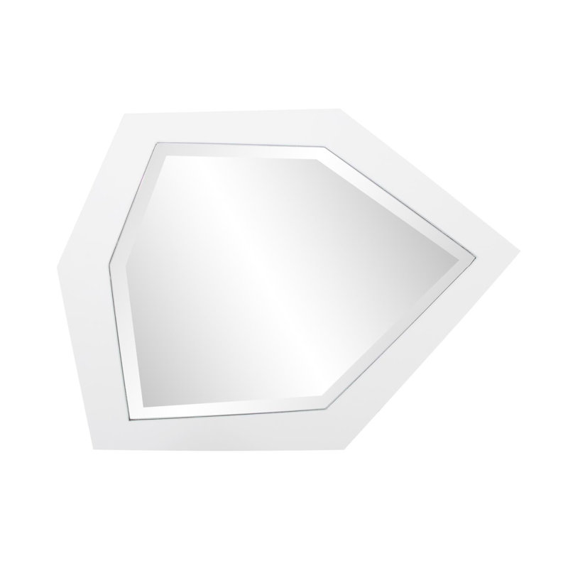 Miroir mural Lakyla, Argent