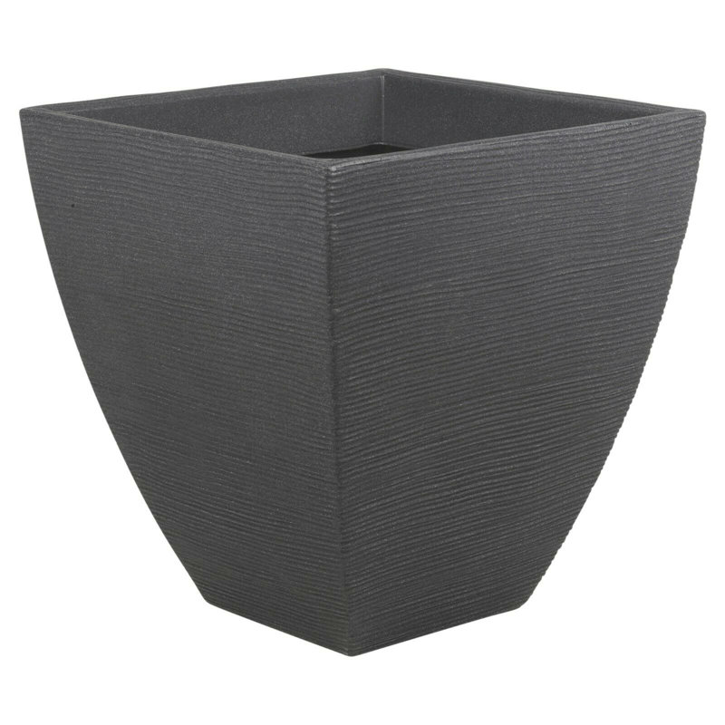 Emone Pot Planter, Charcoal