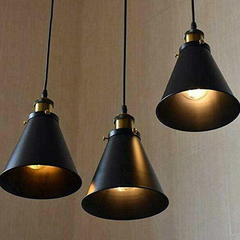 Inola 3 - Light Black Cluster Pendant