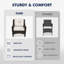 Ensemble de chaises d'extérieur en rotin avec coussins en osier (ensemble de 2)-1624201568