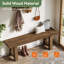 55" Solid Wood Bench-493221442