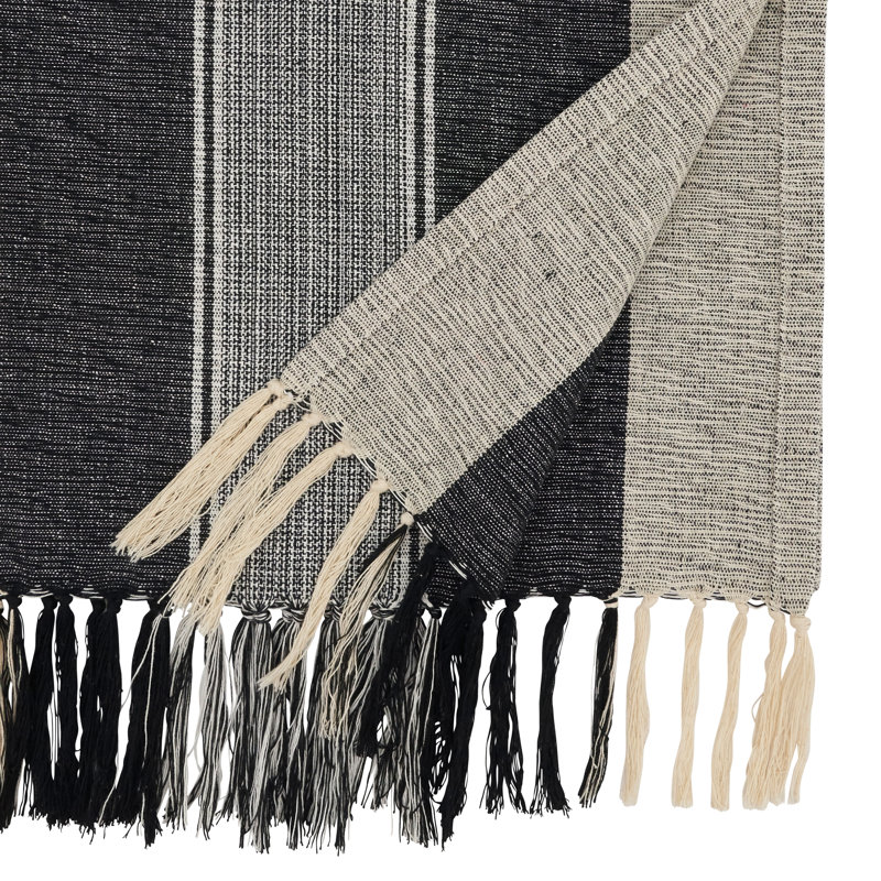 Rectangular Striped Table Runner