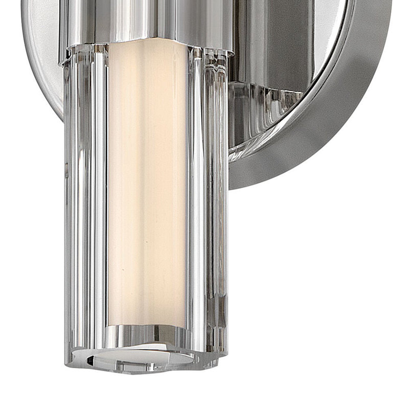 Georgette 1 - Light LED Bath Sconce, Polished Nickel