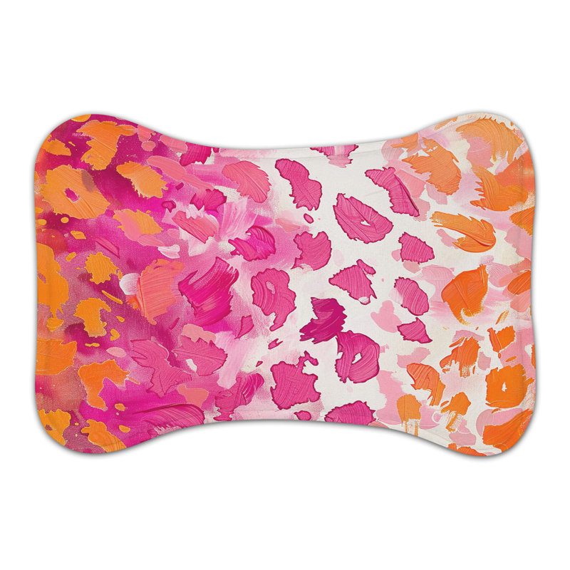 Tapis Leopard - 1 pièce, Petit (14 po)