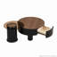 Ensemble de deux tables basses gigognes rondes-1641455068