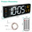 Plugin 15.7in LED Digital Wall Clock with Remote Control
