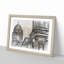 Dom Berlin Cathedral in Abstract - Picture Frame Graphic Art Print-55734140-55734141