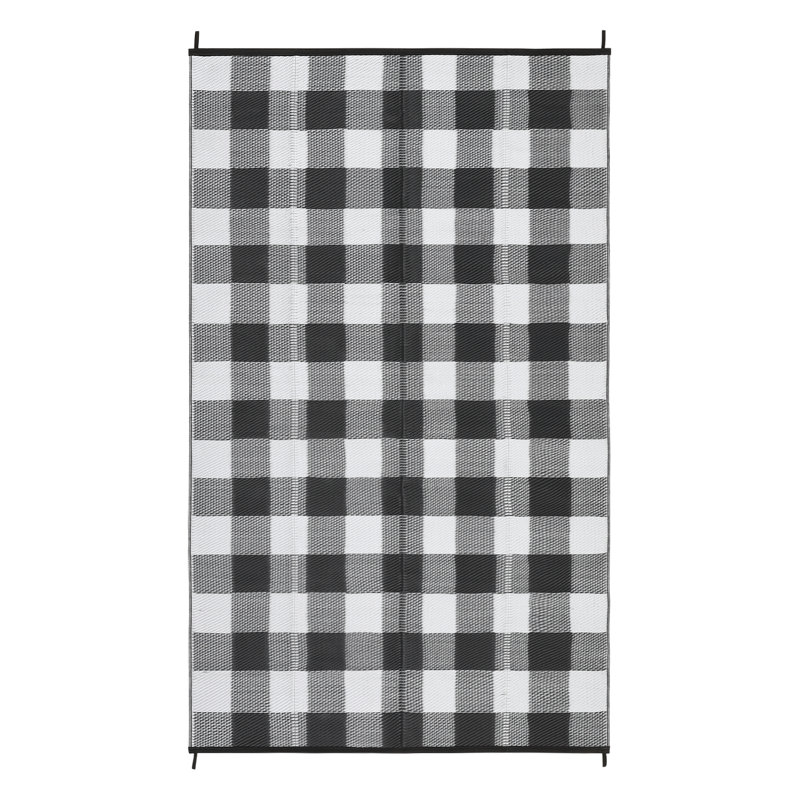 Tapis d'extérieur imperméable, tapis géométrique pour l'extérieur, terrasse, camping, porche, balcon
