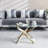 Landgraf Glass Top Round Coffee Table,Cocktail Table,Glass End Table-1042096008-944003058