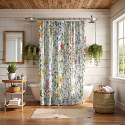 New Bloom - Rideau de douche Premium