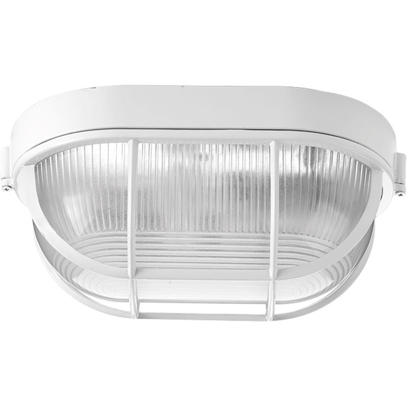 Luminaire d'extérieur à cloison Briaca, Blanc