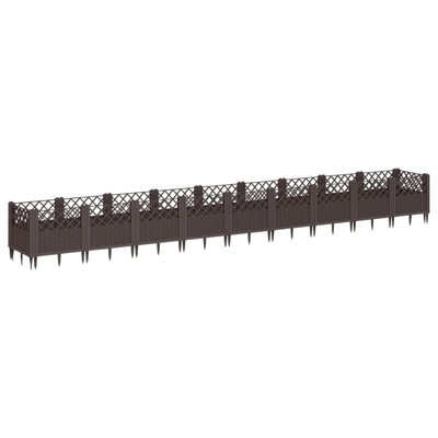 Benyam Brayden Studio Garden Planter With Pegs 363.5X43.5X43.5 Cm PP