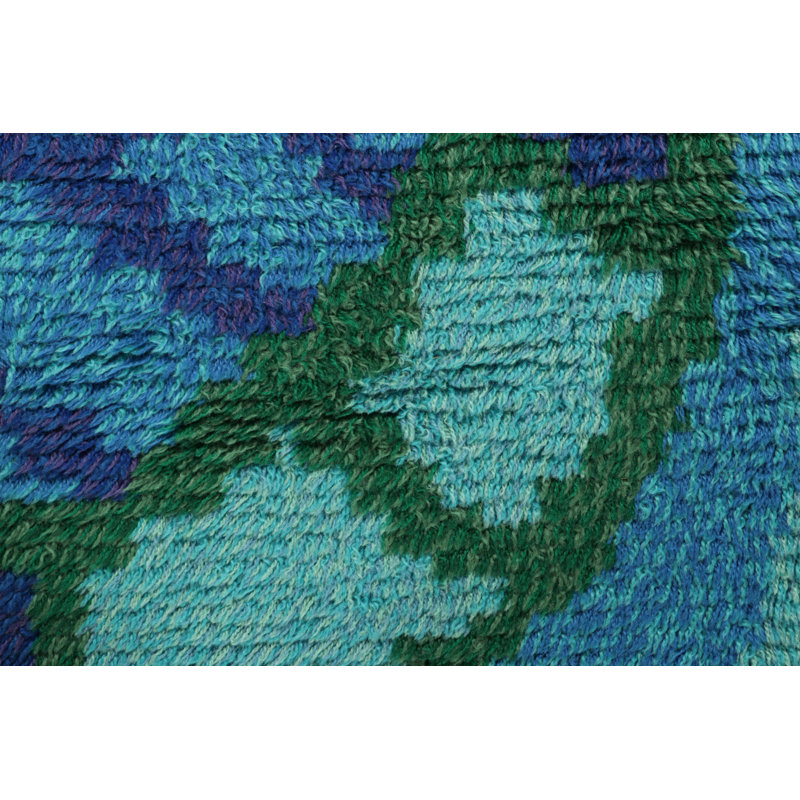 One-of-a-Kind 4’7x6’9 Hand Knotted Area Rug