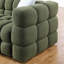 62,2Longueur, 35,83 po de profondeur, structure du corps humain pour les gens des États-Unis, canapé Marshmallow, canapé Boucle, BOUCLE 2S VERT D'OLIVE