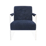 Tribecca 24" Wide Velvet Armchair