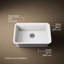 Évier de cuisine Kohler Cairn Neoroc 27-1 / 2 po x 18-5 / 16 po x 9-1 / 2 po-36690007