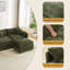 3 Seater Chenille Sofa-1608398