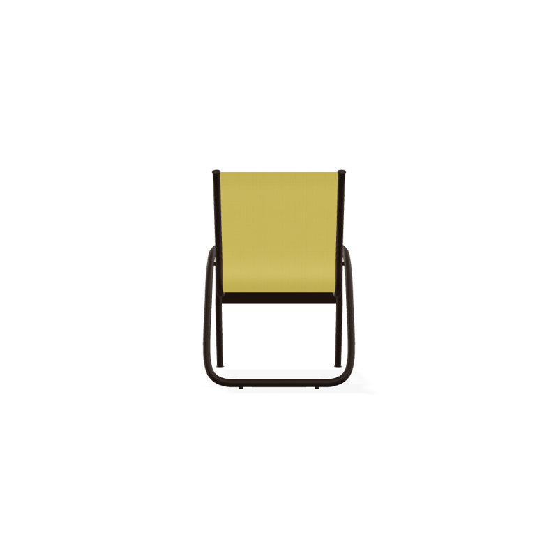 Fauteuil de patio Gardenella, Kona texturé, Jaune 43D
