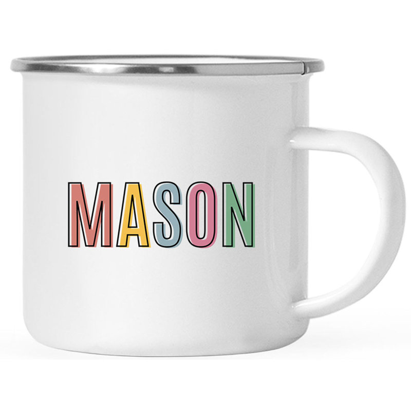 Tasse à café initiale avec monogramme personnalisé avec lettres A-Z, Oui